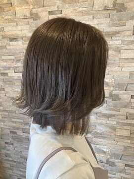 デュアリテ(dualite) ≪パールベージュ × 大人semi  ≫ふんわり外ハネスタイル☆