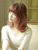 ロンドプランタン 恵比寿(Lond Printemps)&nbsp;【lond printemps水野】ココアブラウン鎖骨ミディ