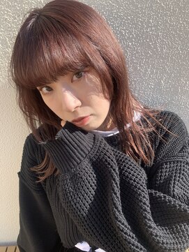 ニコフクオカヘアーメイク(NIKO Fukuoka Hair Make) 透けるヌーディーブラウン