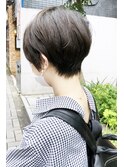 《knit銀座》大人黒髪20代30代40代ショートボブ丸み前下がり