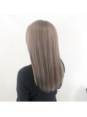 【熊谷】ハイトーンベージュ×髪質改善