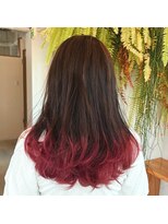 アクセヘアー 町田(acce hair)&nbsp;グラデーションピンクカラー