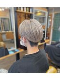 ホワイトミルクティー　メンズハイトーン