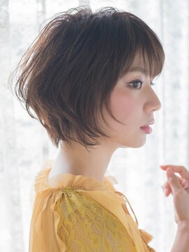 オジコロジ(ojiko.roji) ☆月曜日も営業☆【ojiko.】オトナ女性のふんわりショートボブ