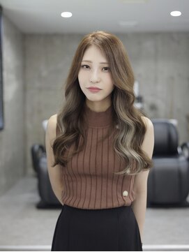 スラップス(SLAPS.) イヤリングカラー 大野城 美容室 ロング