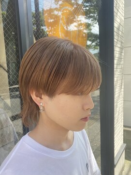 アドラーブル けやき通り店(adorable) 10代20代★大人かわいいダブルカラーブリーチミルクティーカラー