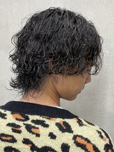 ダズルヘアーブラスト(DAZZLE hair BLAST) ウルフ/メンズ/波巻きパーマ/メンズカット