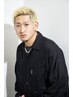 【メンズカット+1回ブリーチ(坊主~ショート)】金髪坊主&ショートにしたい方
