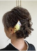 セミロング/留袖着付け/結婚式/母/叔母