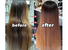 スパークスヘア(Sparks hair)の雰囲気（他店での髪質改善の遥か上をいく施術で絹髪にしてみせます☆）