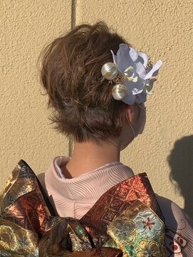 アフェクテュー 志度店(affectueux) 成人式ヘアセット