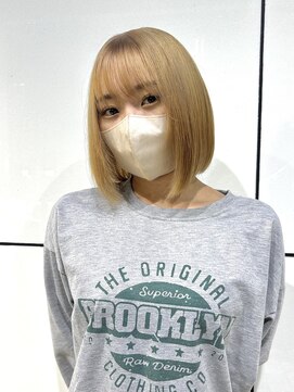 ヘアーアンドメイク ビス(HAIR&MAKE bis) 大人気!王道ミルクティーベージュ♪【唐木彩華】