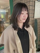 グロウウィング(GROWING) highlight color×blue grey