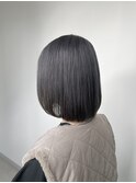 ボブ　グレージュ