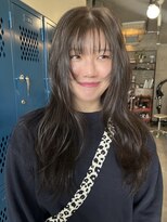 ナループロアボタン(Nalu pu loa BOTAN)&nbsp;レイヤーカット/オリーブカラー/オリーブブラウン