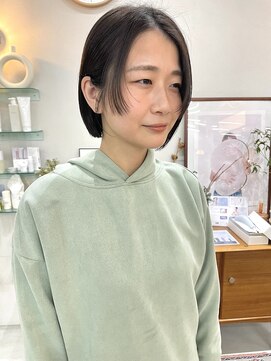 ヘアー アイス カンナ(HAIR ICI Canna) ＊似合わせカット＊前髪で楽しむコンパクトボブ