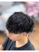 メルシー トータル ブランディング サロン(merci TOTAL BRANDING SALON) メンズ　波巻スパイラルパーマメンズマッシュ刈り上げマッシュ