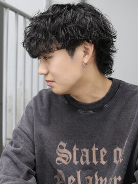 リコ ヘアアンドリラクゼーション 名駅店(LICO HAIR＆RELAXATION) メンズウルフパーマ　名古屋駅/名駅/メンズパーマ