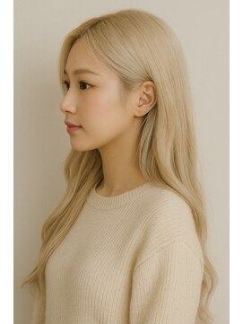 リリノ 豊中曽根店(Lirino.Co) 羽エクステ×ブリーチ透明感透明感カラー