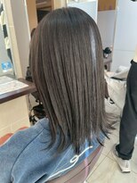 ルページ 千葉(lpage)&nbsp;髪質改善/顔周りレイヤーカット/グレージュ[千葉/千葉駅]