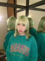 リー 梅田(Lee)&nbsp;Minato/デザインカラー/姫カット/ダブルカラー/髪質改善