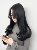 韓国風レイヤーカット似合わせ顔まわりくびれ心斎橋