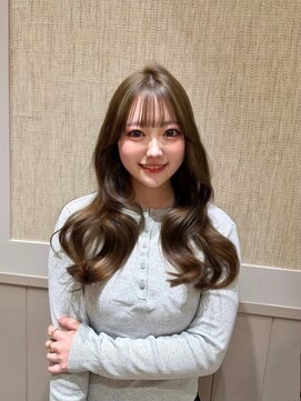 ジーナ 渋谷本店(Zina) 透明感爆誕！オリーブベージュ♪