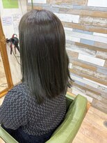 ハウオリ ヘアーワークス(Hauoli hair works)&nbsp;深みカーキカラー