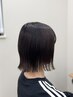 【平日学割24】透明感カラー＋カット＋美髪トリートメント ￥12,100