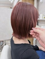 キラーナセンダイ(KiRANA SENDAI) 小顔ボブ×さくらピンクベージュ