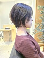 コピュラ コピュラカワゴエ(COPULA)&nbsp;ナチュラルショートミルクブラウンダークパープル