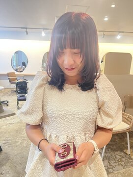 ユッカ 梅田(YUCCA) 【 YUCCA 】大人可愛い20代30代40代 ミディアム/レイヤーカット