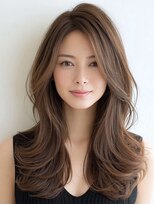 ハーツ 青山表参道店(Heart's) 白髪ぼかし脱白髪染め似合わせレイヤーカット40代50代60代
