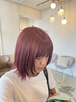 ベイエルム(Bay elm.)&nbsp;ブリーチ無しの赤髪