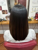 シャポン&nbsp;極艶ストレート×ナチュラルロング