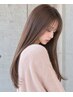 【自然な艶髪】カット＋ケアストレート￥25300→￥20240