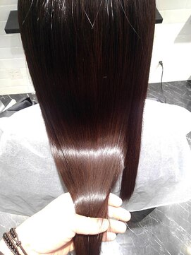 エイモアヘアサロン(A more hair salon) 【縮毛矯正】+【ダメージ補修トリートメント】