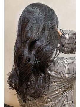 オースト ヘアー ステラ 新宿店(Aust hair Stella) フェザーロング☆ブルーシルバー