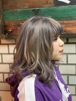 アスイン(asuin)&nbsp;お洒落パープルヘアー
