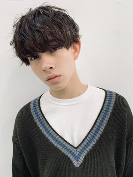 フィフス(fifth) ◇無造作パーマ マッシュショート アッシュブラウン◇