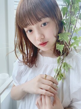 アクアオモテサンドウ(ACQUA omotesando) ゆるふわ透明感♪【極上ミルクティーカラー】が可愛い♪古本