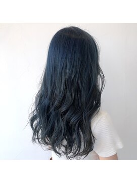 テクライズ 豊橋店(TECHRISE) 韓国風カラー　ネイビーグレー