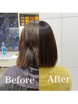 縮毛矯正劇的Before After6