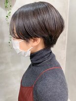 テトヘアー(teto hair)&nbsp;ハンサムショート、前下がりショート、ハイライト、グレージュ