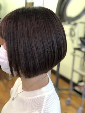 フレンズ 環状通東店(friend's) シルキーカット　ミニボブ　2