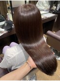 【ZEST立川 橋本姫奈】髪質改善 × うるつやカカオブラウン