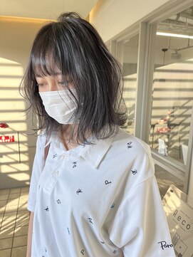 ウム(umu.) 【umu. hair  salon】ブルージュbob