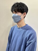 ニュアンスパーマ　ナチュラルマッシュ