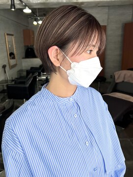 バーチョ(bacio) 20代30代40代◎小顔骨格矯正ショート【麻生/札幌ショート/白髪】