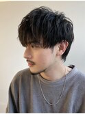 眉毛 ダウンパーマ ツイストスパイラルパーマ 名古屋 メンズ